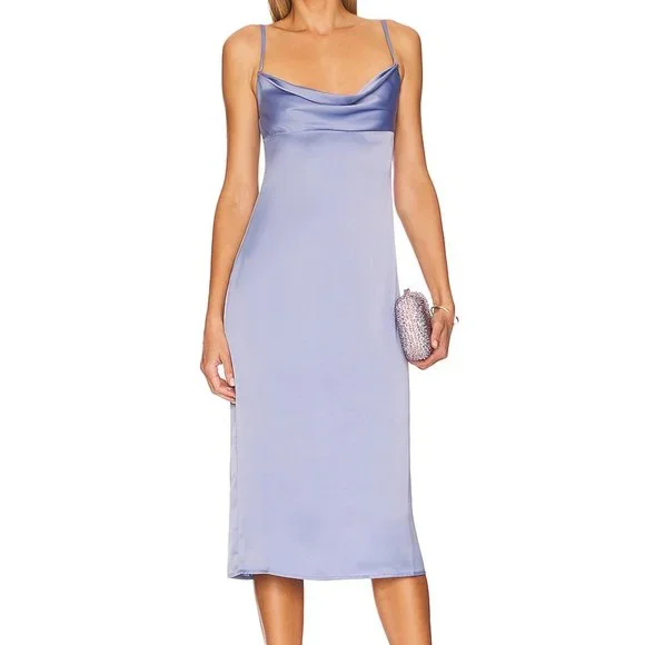 We Wore What Cowl Midi Dress Size 6 NWT - Picture 1 of 2